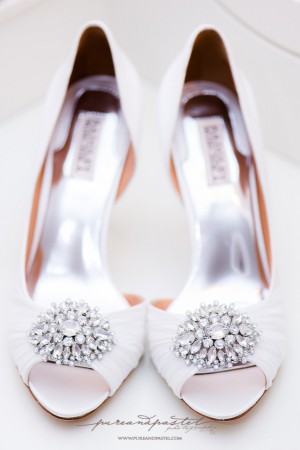 Badgley Mischka Pearson White